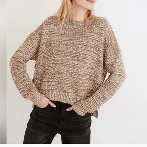 Madewell Boatneck Side Button Sweater Size Small{bx8}